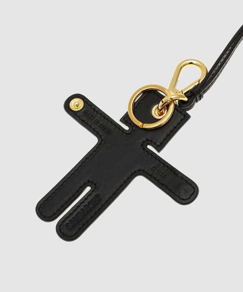 キーホルダー・キーリング JACQUEMUS LEATHER KEYCHAIN WITH LOGO キーホルダー・キーリング JACQUEMUS LEATHER KEYCHAIN WITH