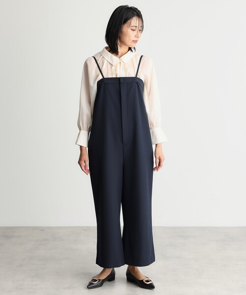 THE SHOP TK サロペット オーバーオール 「汚れ防止/シワになりにくい