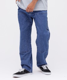 ジーンズ 「直営店限定」DOUBLE KNEE DENIM PANTS / ダブルニー デニムパンツ / AVIREX / アヴィレックス メンズ レ｜ZOZOTOWN Yahoo!店