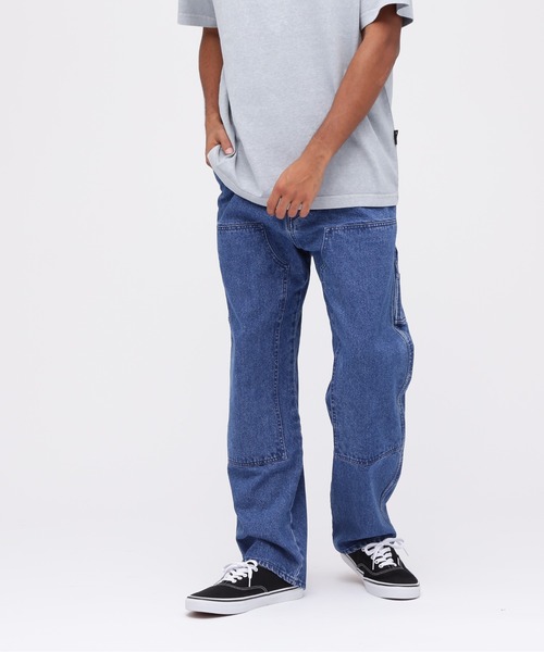 AVIREX（アヴィレックス） ジーンズ 「直営店限定」DOUBLE KNEE DENIM