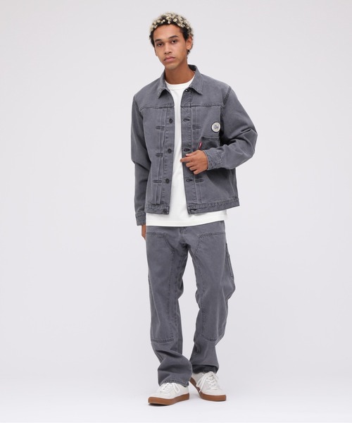 AVIREX（アヴィレックス） ジーンズ 「直営店限定」DOUBLE KNEE DENIM