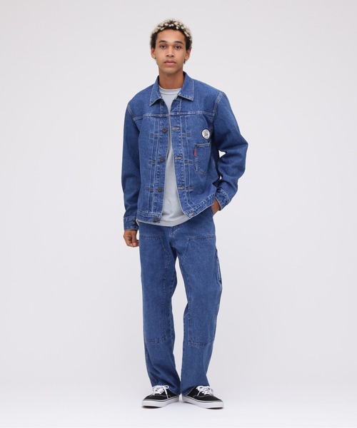 AVIREX（アヴィレックス） ジーンズ 「直営店限定」DOUBLE KNEE DENIM