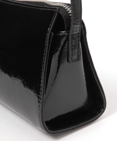 ねこばすブラックxl LEPSIM（レプシィム） ショルダーバッグ バッグ エナメルミニ