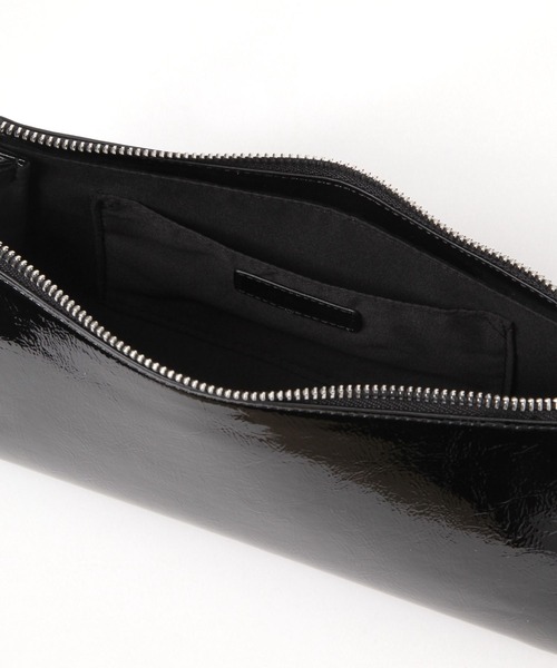 ねこばすブラックxl LEPSIM（レプシィム） ショルダーバッグ バッグ エナメルミニ