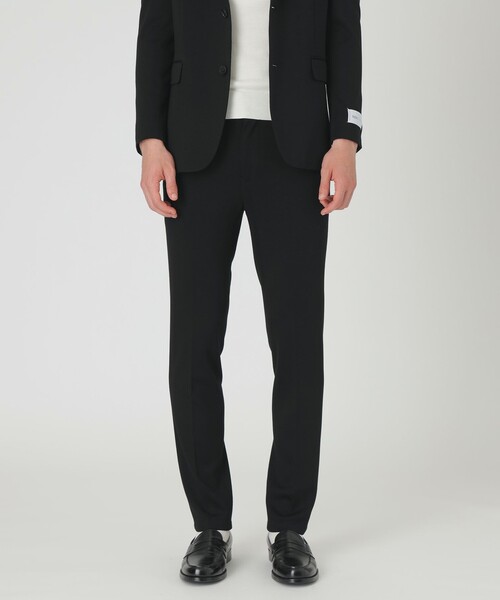 ブラックレーベルクレストブリッジセットアップ　ストライプ38 Mサイズ　黒ウール BLACK LABEL CRESTBRIDGE（ブラックレーベル クレストブリッジ