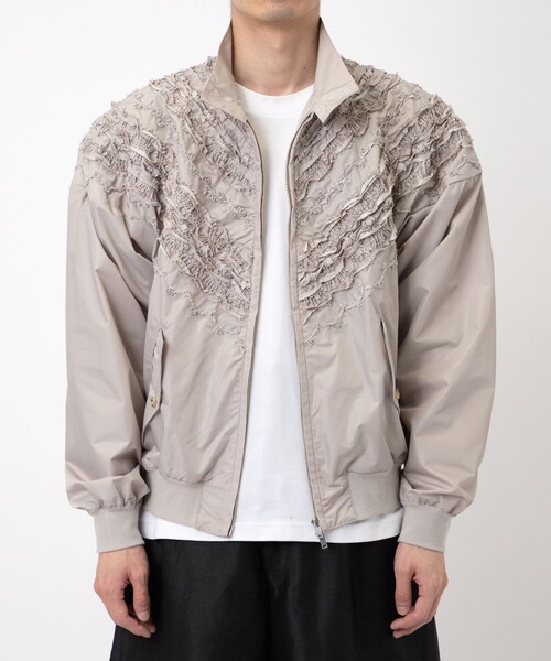 【TAAKK/ターク】NO COLLOR JACKET TAAKK - 【ラスト1点】NO COLLAR JACKET / ノーカラージャケット