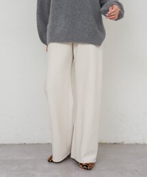 パンツ 「マイナス3キロ見え！」「ベストセラーアイテム」ダブルクロスワイドパンツ レディース｜ZOZOTOWN Yahoo!店