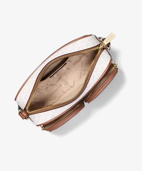 【Michael Kors】本革 ポケット☆Airpods☆〇ショルダーバッグ MICHAEL KORS ショルダーバッグ バッグ JET SET クロスボディ