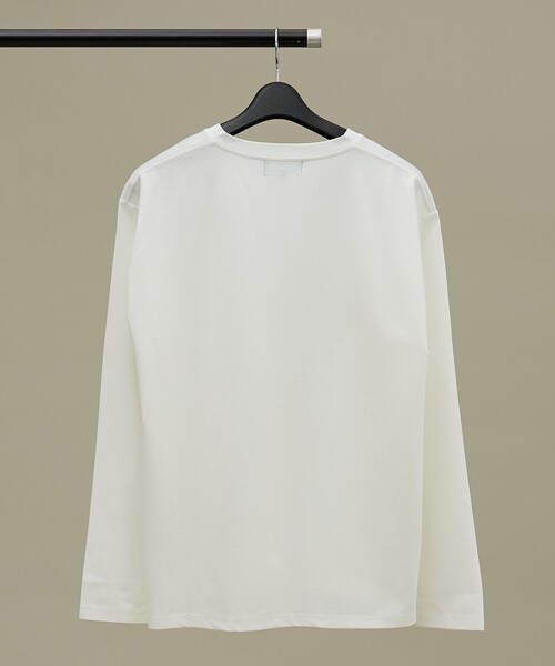 ABAHOUSE（アバハウス） tシャツ 「定番」ドレスポンチ Vネック 長袖T