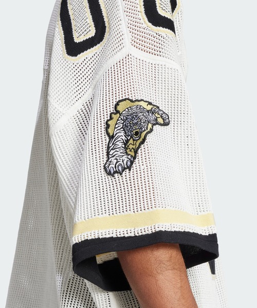 【未着用】adidas メンズ ジャカード半袖セーターポロ Sサイズ タグ付き 未着用】adidas メンズ ジャカード半袖セーターポロ Sサイズ