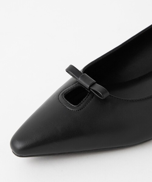 【美品】green label relaxing パンプス green label relaxing パンプス スクエアバックル パンプス（3cm