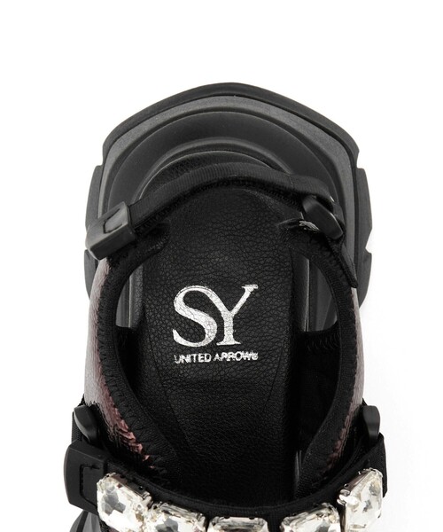 ＜SY＞ビジューベルクロ サンダル75● 定価 ¥13,200(税込) SY＞ビジューベルクロ サンダル75○ 定価 ¥13,200(税込) - メルカリ