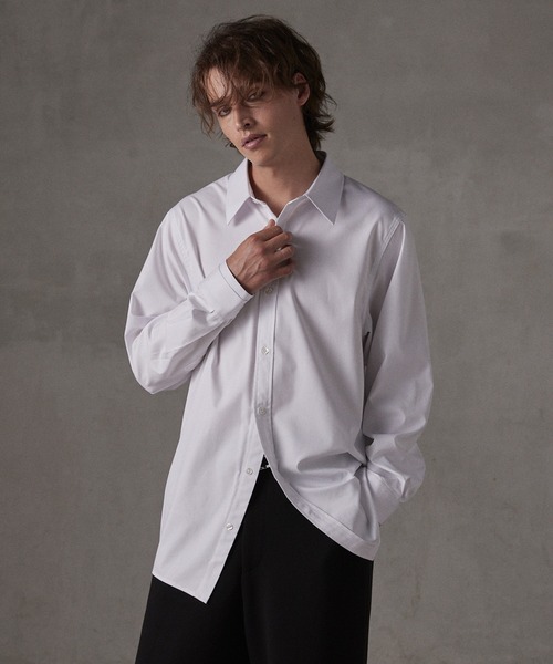 GRANCY 「GRANCY」 長袖シャツ M ライトブルー メンズ : ZOZOTOWN  