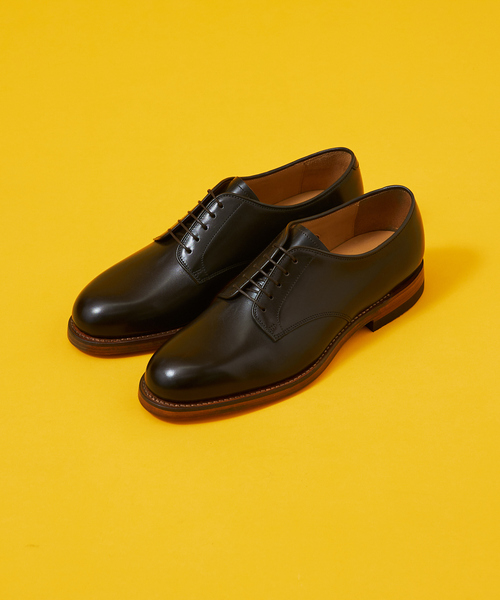 ビジネスシューズ 「GENERAL＆ORDINARY」外羽根プレーントゥシューズ メンズの画像