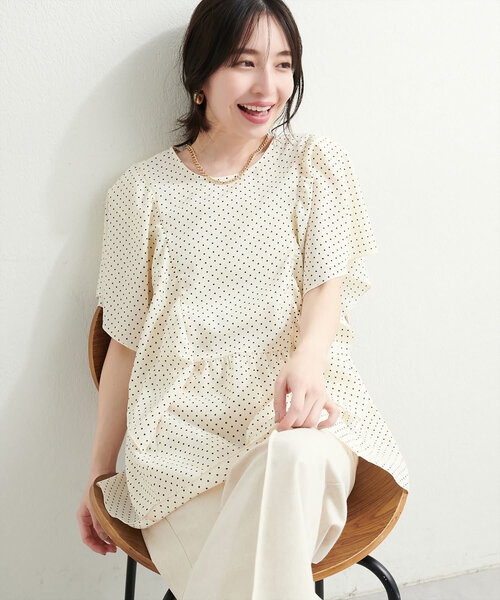 natural couture ブラウス シャツ WEB限定 /「mamamo