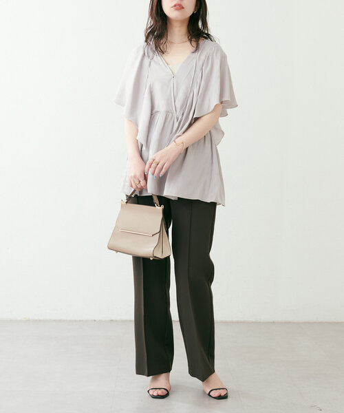 natural couture ブラウス シャツ WEB限定 /「mamamo