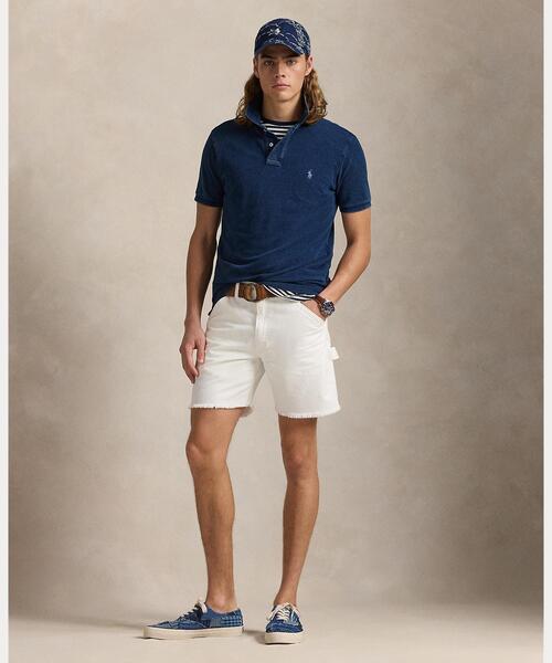 ★POLO RALPH LAUREN★Custom スリムフィット 半袖 ポロシャツ POLO RALPH LAUREN（メンズ） カスタム スリム フィット