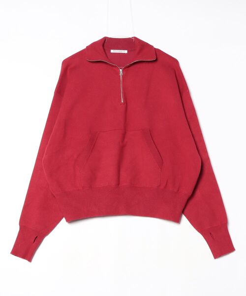 「BEAUTY&YOUTH UNITED ARROWS」 長袖ニット FREE レッド レディース