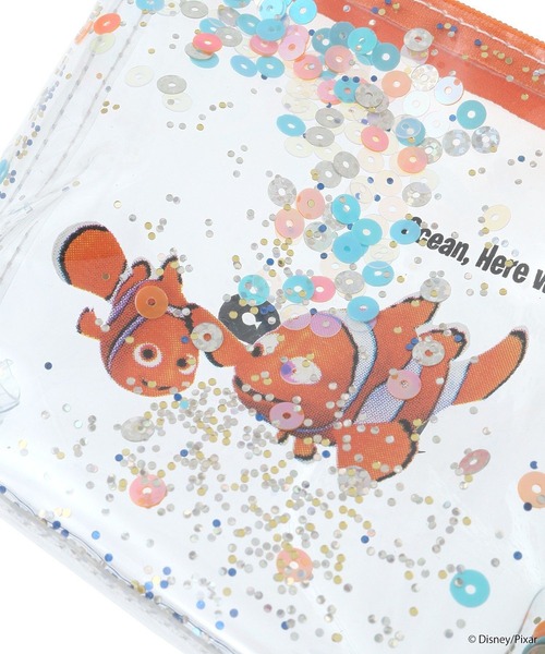 ファインディング ニモ ポーチ Finding Nemo/キラキラクリアポーチ/earth music&ecology