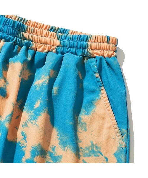 パンツ AKTR MIXTURE TIEDYE SHORTS (アクター ミクスチャー タイダイ