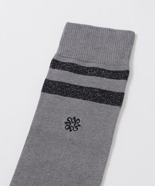 St ANDREWS 靴下 「St ANDREWS」ラインニーハイソックス レディース