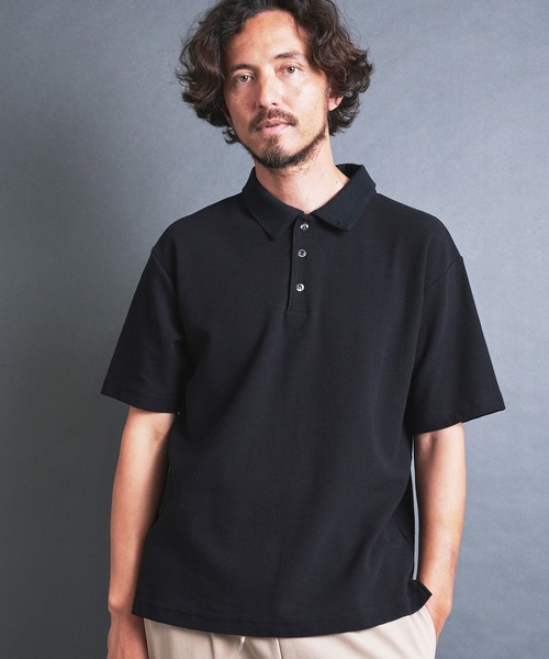 Magine（マージン） ポロシャツ BD CTN SURF KNIT POLO S/S:BDコットン