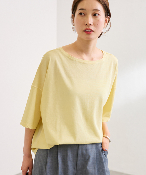 FRAMeWORKドライタッチコットンS/S-Tee2 ドライタッチコットンS/S-Tee（Tシャツ／カットソー