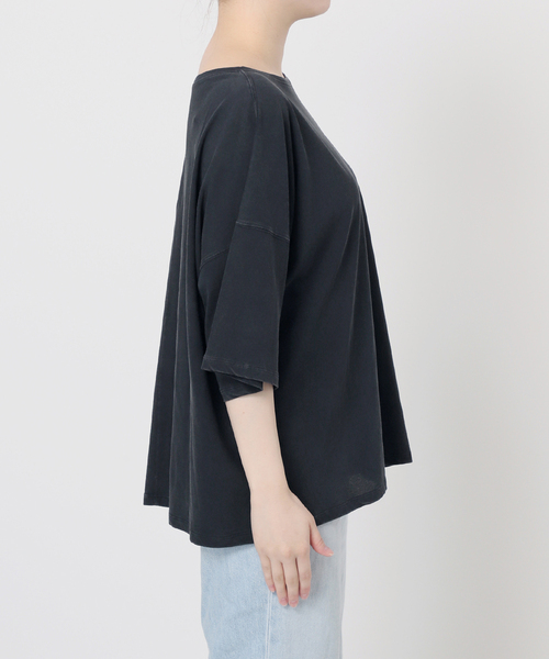 FRAMeWORK ドライタッチコットンL/Tee新品未使用 セール】ドライタッチコットンL/Tee（Tシャツ/カットソー