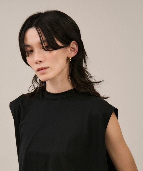 タンクトップ ノースリーブ 「gicipi（ジチピ）」SPIGOLA リラックスノースリーブ レディース gicipi タンクトップ ノースリーブ 「gicipi（ジチピ）」SPIGOLA