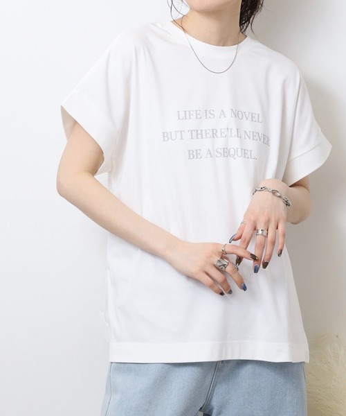 hunch（ハンチ） tシャツ 半袖 紫外線で色が変わる。文字ロゴプリント