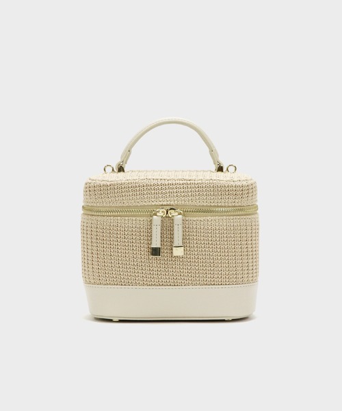 かごバッグ カゴバッグ バニティ型 かご ショルダーバッグ : ZOZOTOWN