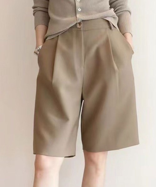 Sally Lunn ハーフパンツ スラックス パンツ ハーフタックパンツ