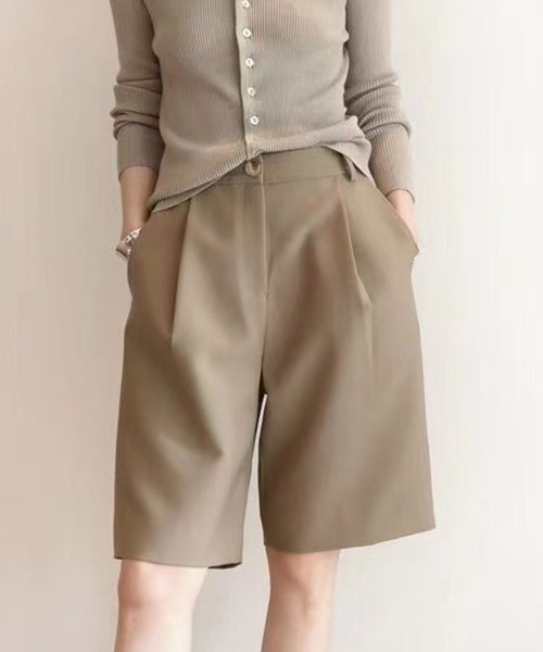 Sally Lunn ハーフパンツ スラックス パンツ ハーフタックパンツ