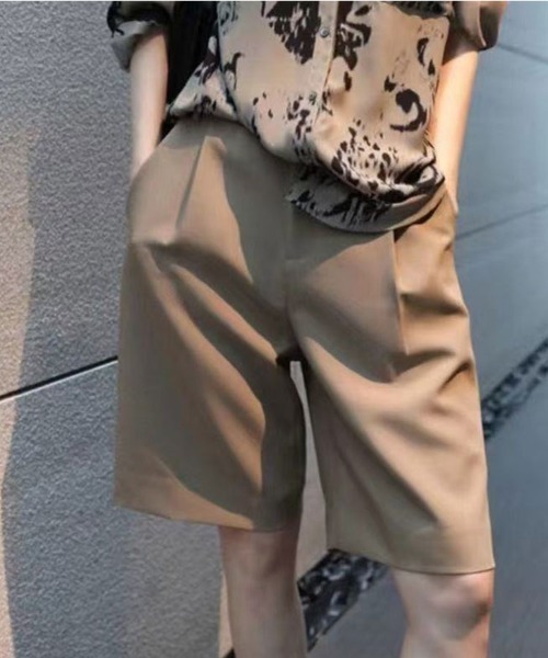 Sally Lunn ハーフパンツ スラックス パンツ ハーフタックパンツ