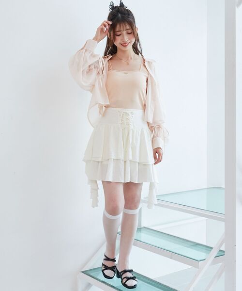 MAJESTIC LEGON（マジェスティックレゴン） スカート 夏 サイド