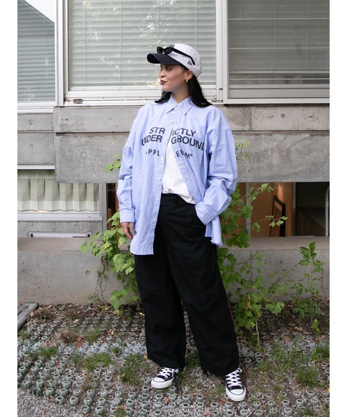 APPLEBUM（アップルバム） シャツ Print OX BD Shirt メンズ