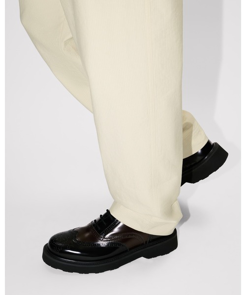 KENZO / ボトム/L/コットン/GRY KENZO パンツ テクスチャード コットン ジョグパンツ メンズ