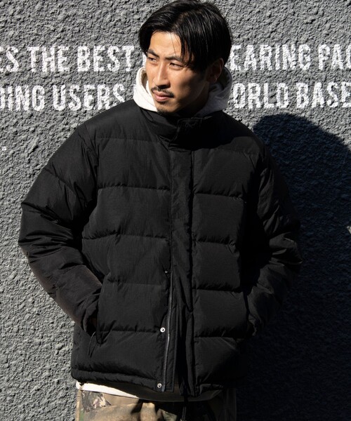 TAION（タイオン） ダウンジャケット M ブラック メンズ : ZOZOTOWN