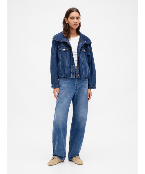 GAP デニムジャケット Mサイズ デニムブルー Gap デニムジャケット Mサイズ デニムブルー - メルカリ