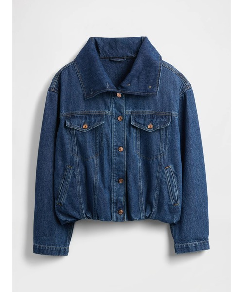 GAP デニムジャケット gジャン デニム オーバーサイズ バブル