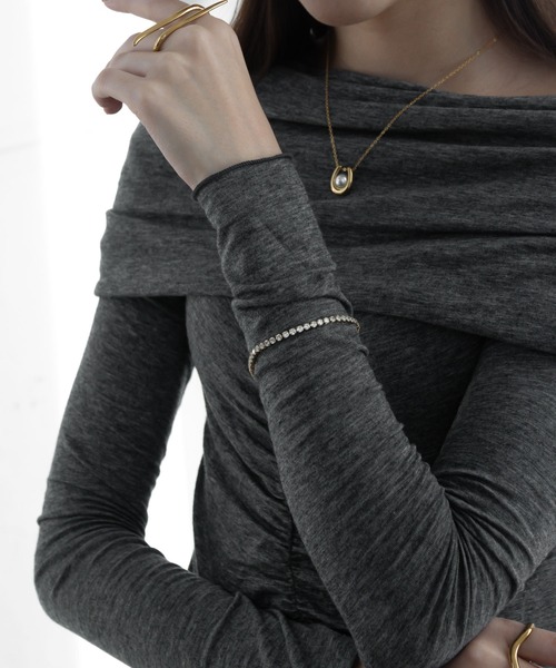 ブレスレット 金属アレルギー対応 クリスタルテニスブレスレット レディース | abaskdesign | 02