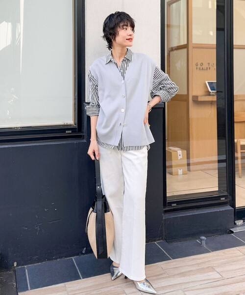 「NOLLEY'S Sophi」 ニットベスト 38 ブラック レディース