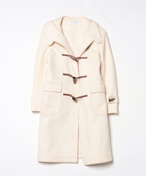 ［ほぼ新品］ユナイテッドアローズ　ダッフルコート UNITED ARROWS（ユナイテッドアローズ） ダッフルコート 36 ホワイト