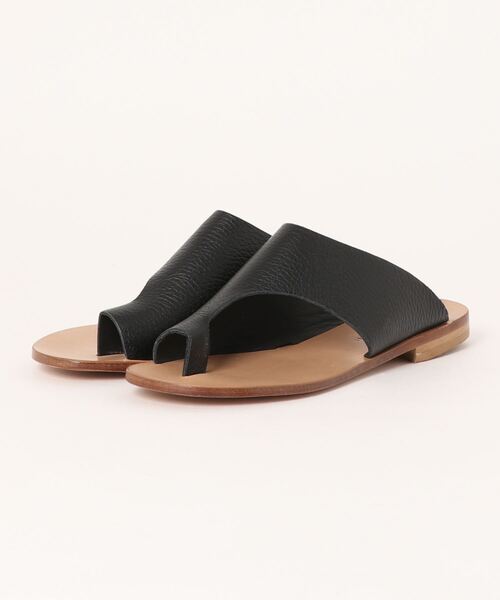 「Fabio Rusconi」 フラットサンダル 37 シルバー レディース_画像6