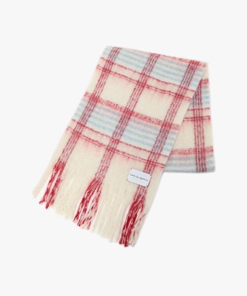 To b. by agnes マフラー ストール チェックマフラー レディース