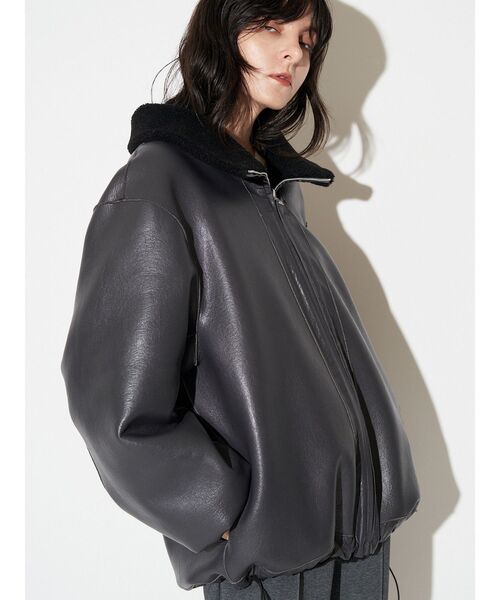 ☘️ELENDEEK ☘️2WAYボアフォーレザーコート ELENDEEK（エレンディーク）の「2WAYボアフォーレザーコート（その他