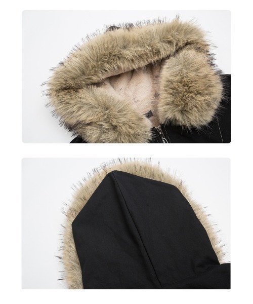 mushwear（マッシュウェア） ブルゾン アウター ボリュームファー
