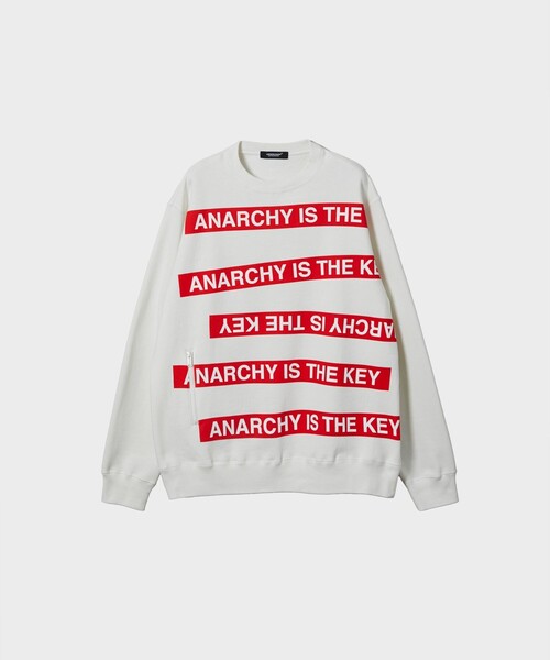 アンダーカバー スウェット 3 オートミール uc1c4805-5 hugall_8701113259