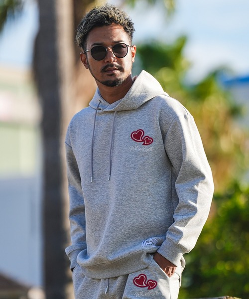 adamsJUGGLER（アダムスジャグラー） パーカー W/Rハートロゴプル