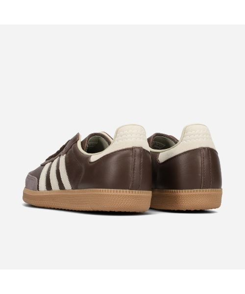 極美品【adidas アディダス 】SAMBA レザースニーカー 茶 25 adidas Originals スニーカー SAMBA OG / アディダス サンバ ID1481